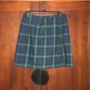 Ann Taylor Loft plaid skirt